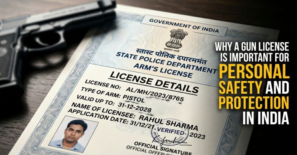 Why a gun license is important for personal safety and legal protection in india