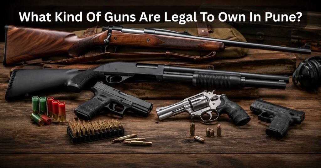 What kind of guns are legal to own in pune