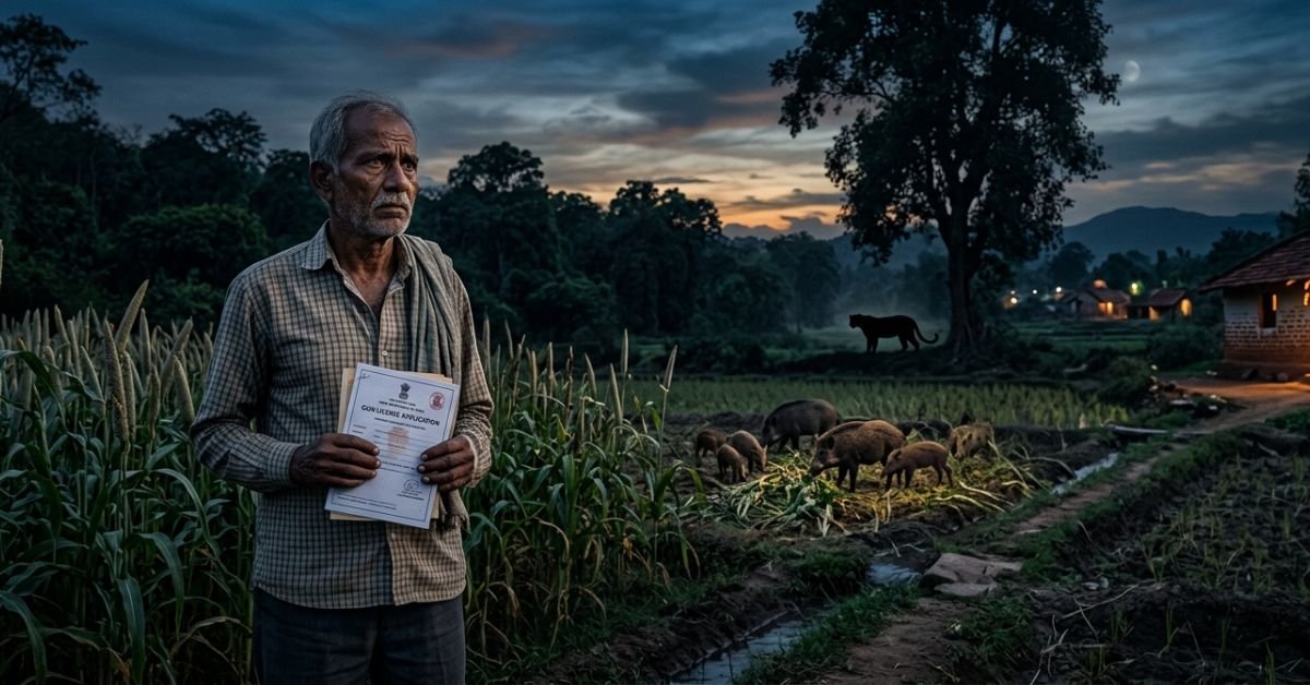 Why individuals residing in areas prone to danger from wildlife are applying for gun license