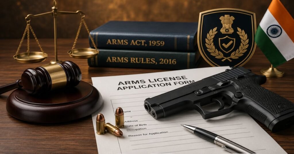 Arms license eligibility criteria