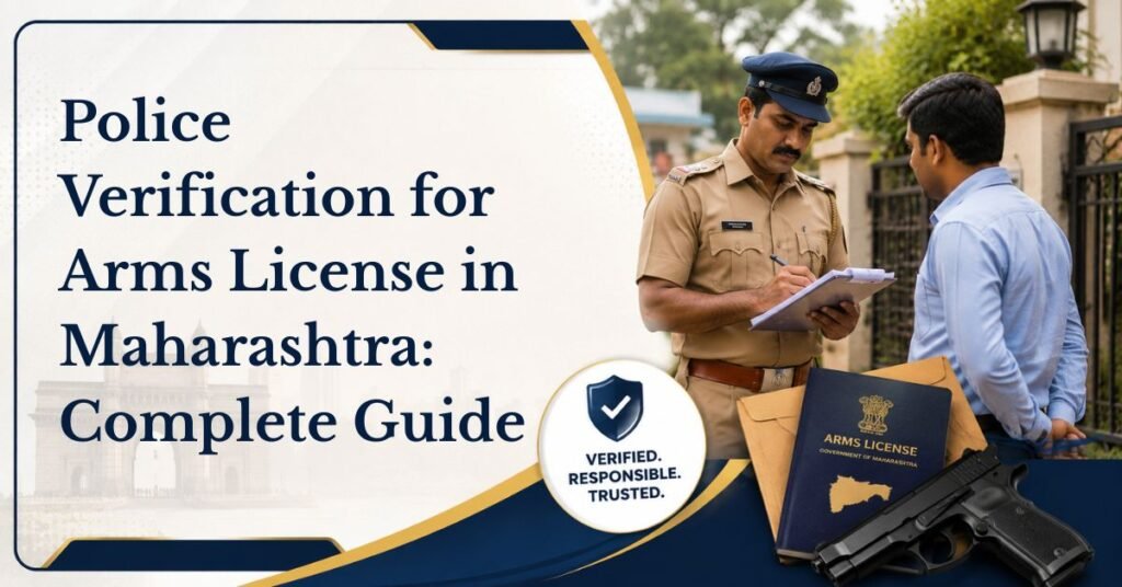 Police verification for arms license in maharashtra