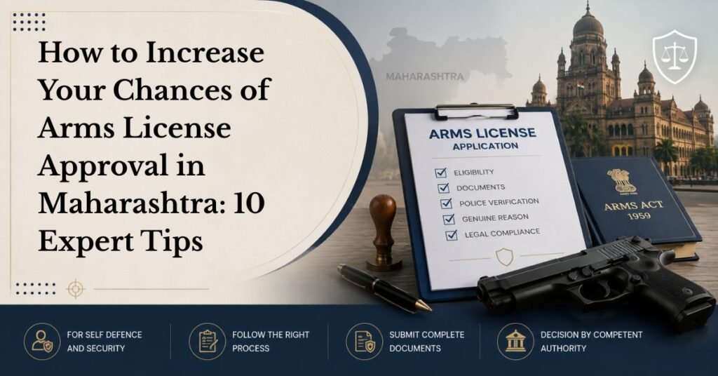How to increase your chances of arms license approval in maharashtra 10 expert tips