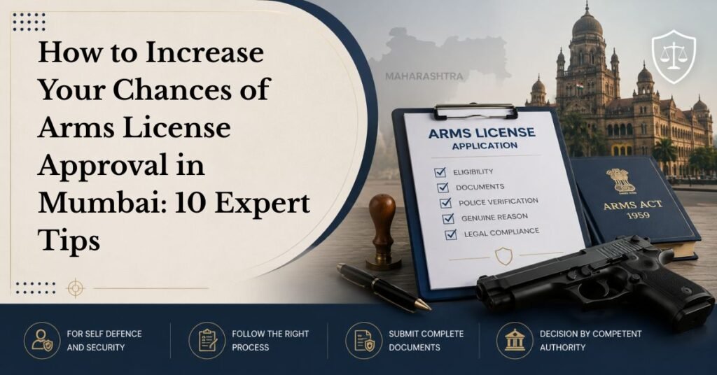 How to increase your chances of arms license approval in mumbai 10 expert tips