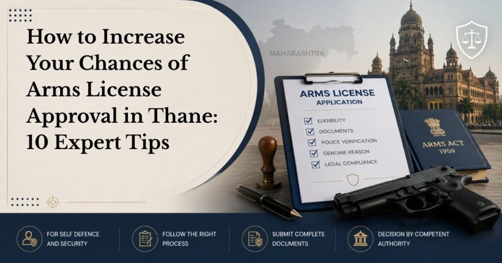 How to increase your chances of arms license approval in thane 10 expert tips