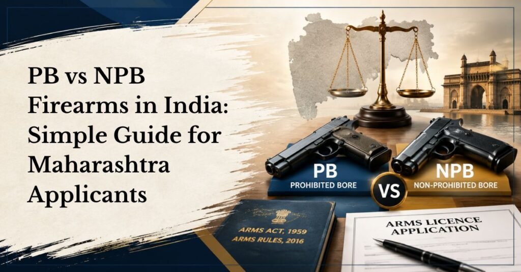 Pb vs npb firearms in india simple guide for maharashtra applicants