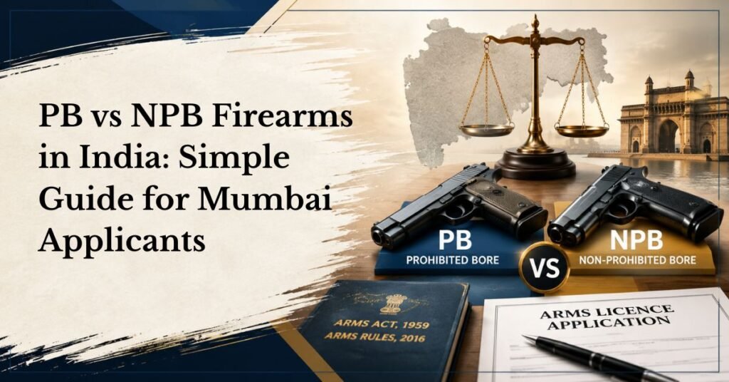 Pb vs npb firearms in india: simple guide for mumbai applicants