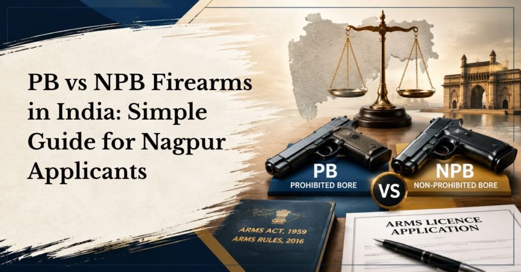Pb vs npb firearms in india: simple guide for nagpur applicants