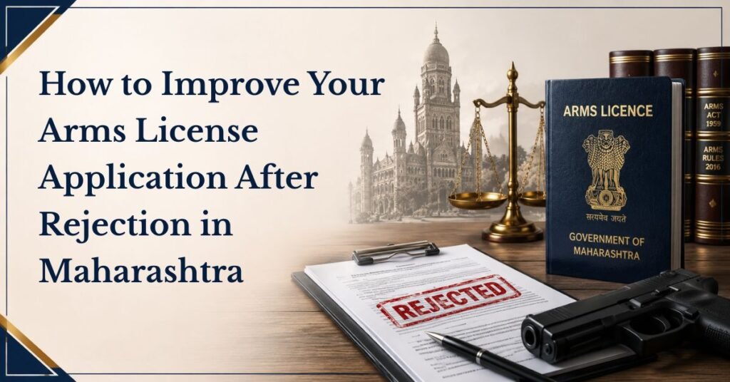 How to improve your arms licence application after rejection in maharashtra