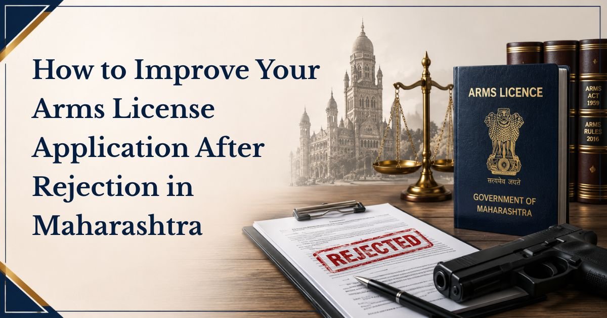 How to improve your arms licence application after rejection in maharashtra