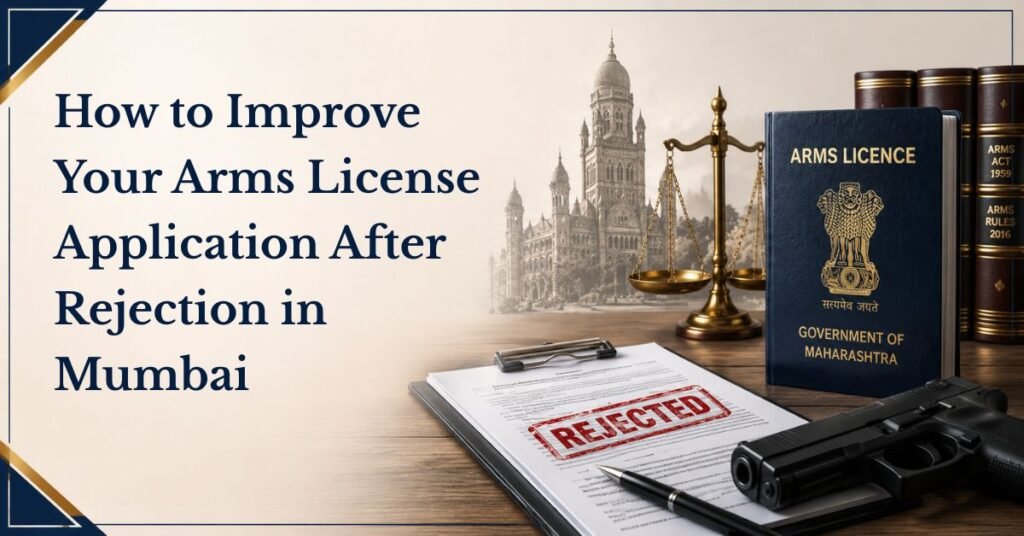 How to improve your arms licence application after rejection in mumbai