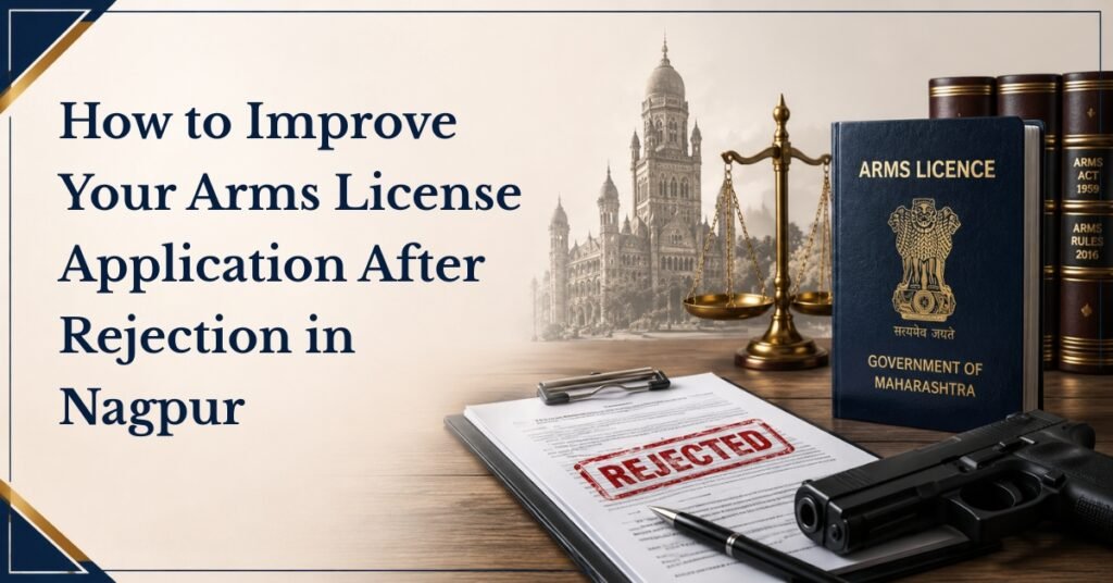 How to improve your arms license application after rejection in nagpur